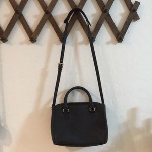 Zara black purse